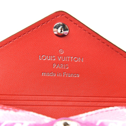 Louis Vuitton Monogram Escale Small Kirigami Pochette Insert Red 6 of 7