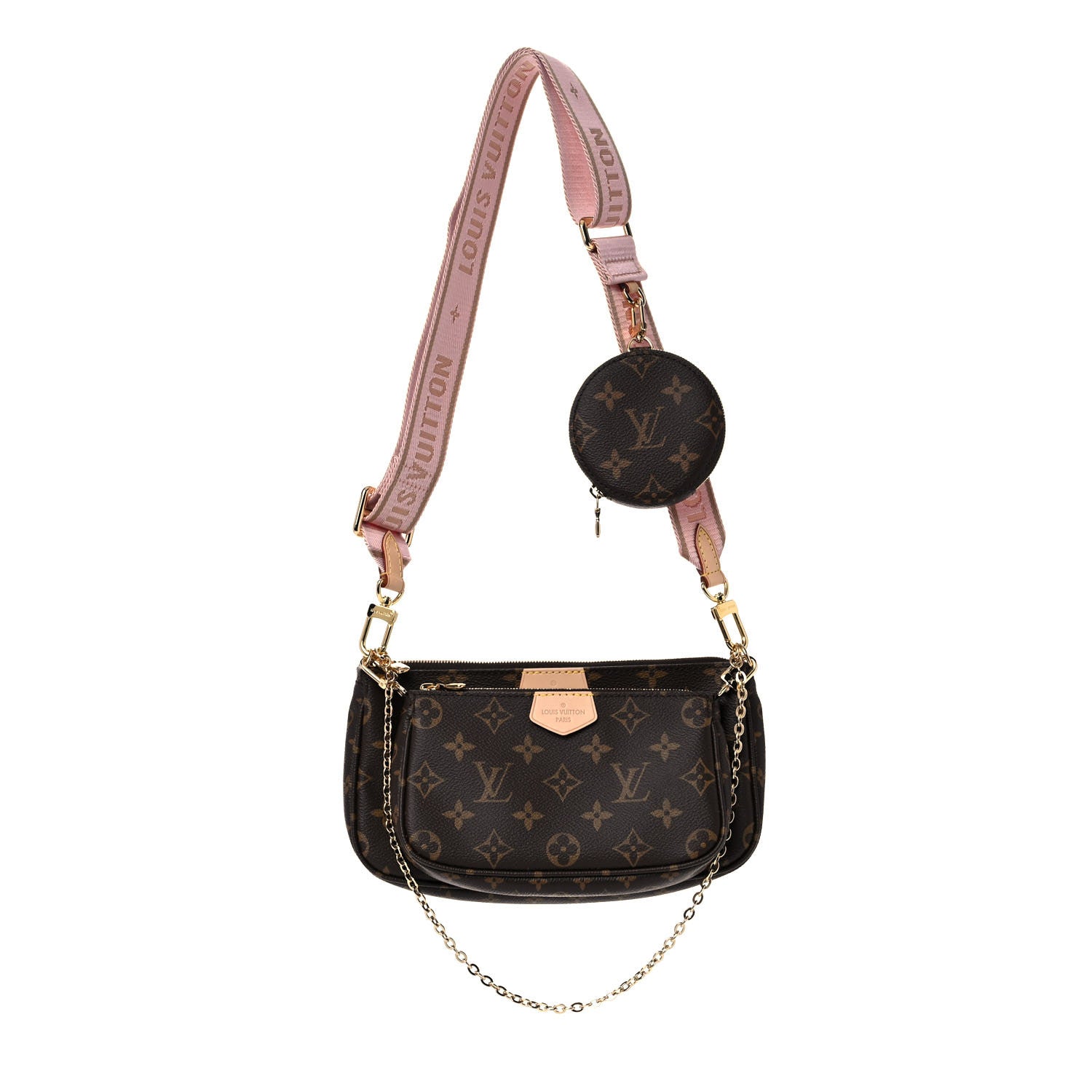 Louis Vuitton Monogram Multi Pochette Accessories Rose Clair 1 of 14