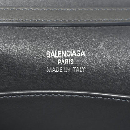 Balenciaga Natural Smooth Calfskin Mini Rodeo Top Handle Handbag Grey 6 of 11