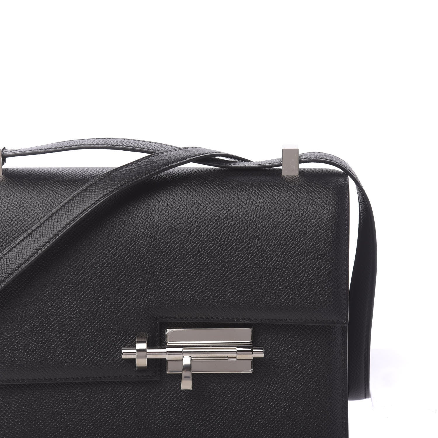 Hermes Epsom Verrou 21 Black 2 of 10