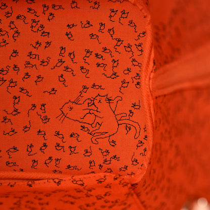 Louis Vuitton Catogram Neverfull MM Marron 10 of 11