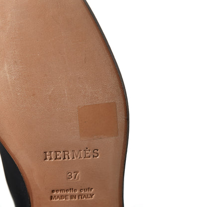 Hermes Box Kelly Jumping Boots 37 Black 8 of 9