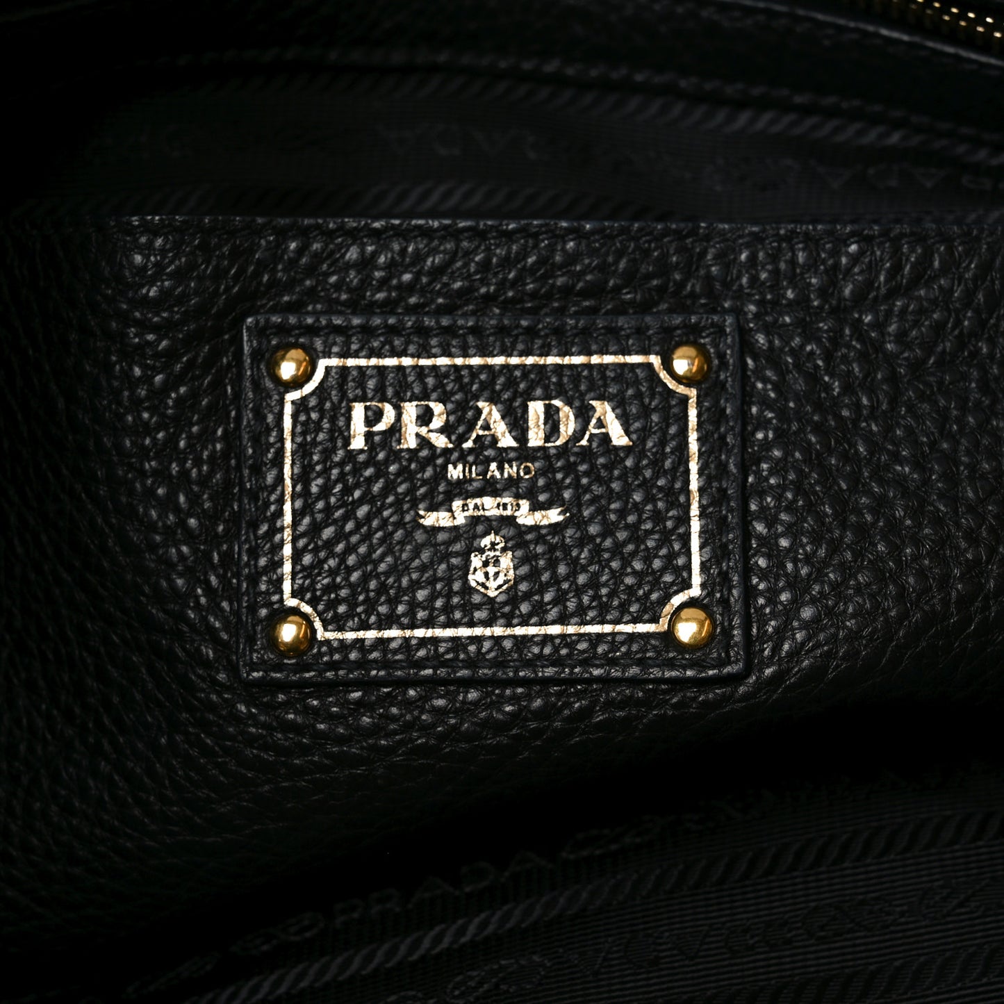 Vitello Phenix Shopping Bag Black
