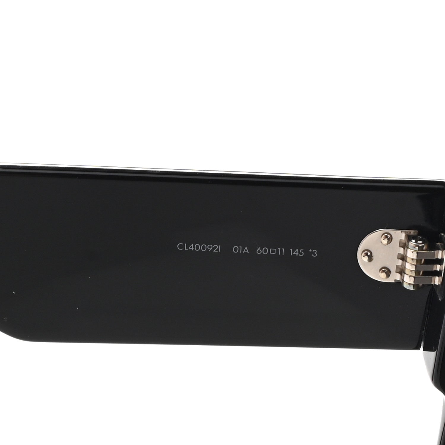 Celine Acetate Flat Top Rectangular Sunglasses CL400921 5 of 7