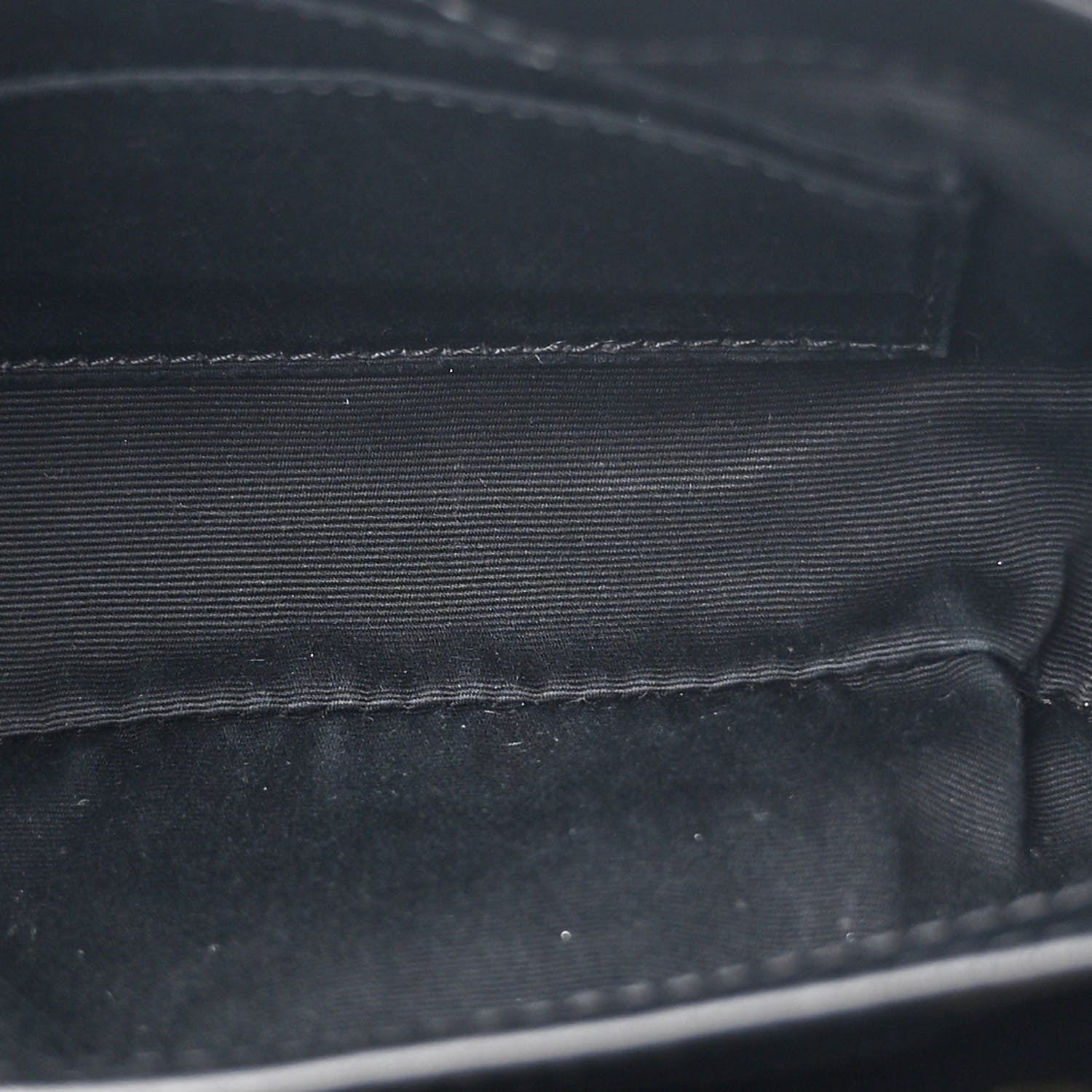 Saint Laurent Calfskin Y Quilted Monogram Toy Loulou Crossbody Bag Black 5 of 11