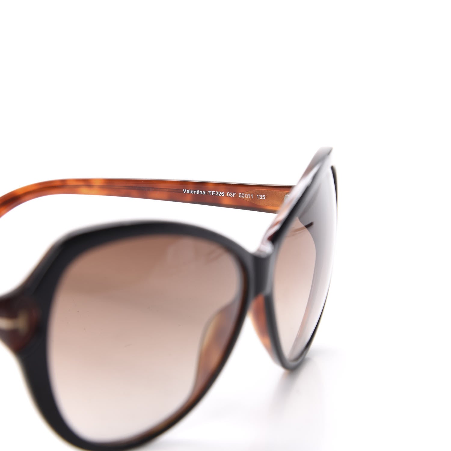 Tom Ford Valentina TF326 Sunglasses Havana 6 of 7