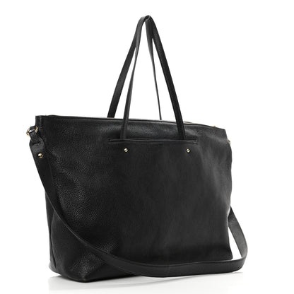 Salvatore Ferragamo Goatskin Large Mika Tote Black 3 of 10