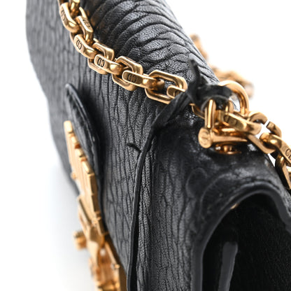 Christian Dior Canyon Grained Lambskin Large Dioraddict Flap Bag Black 10 of 10