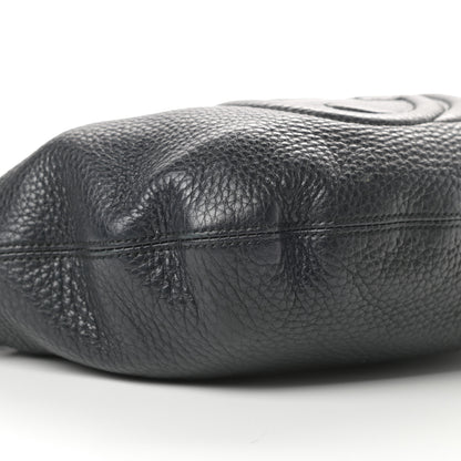 Gucci Pebbled Calfskin Small Soho Hobo Black 9 of 15