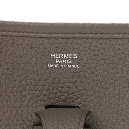 Hermes Taurillon Clemence Evelyne III PM Etain 6 of 11