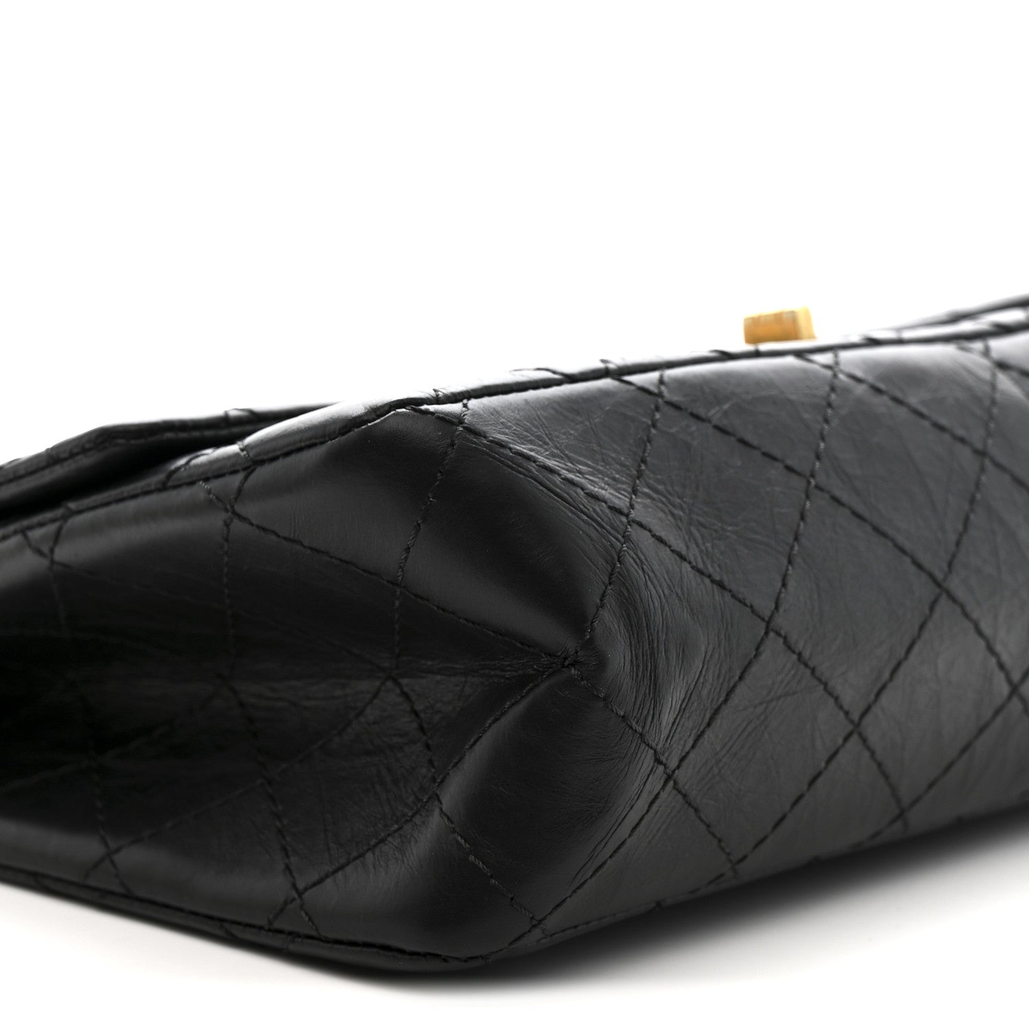 Chanel Aged Calfskin Quilted 2.55 Reissue 226 Flap Black 9 of 11