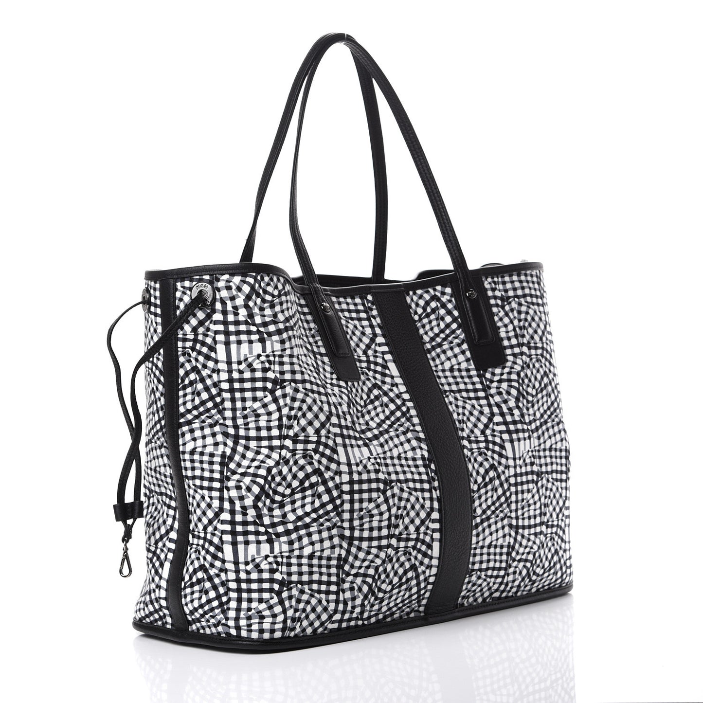Visetos Large Liz Reversible Shopper Tote Black