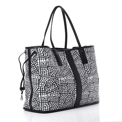MCM Visetos Large Liz Reversible Shopper Tote Black 5 of 15