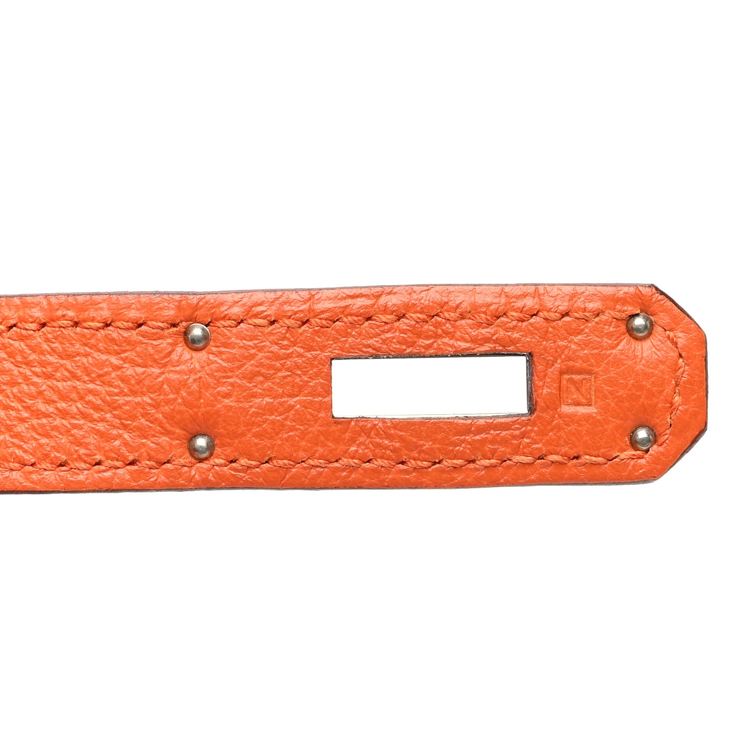 Hermes Togo Kelly Retourne 32 Orange 7 of 10