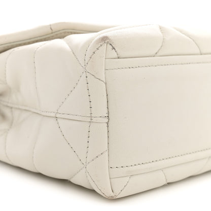 Prada Nappa Triangle Stitched Small Spectrum Bag White 7 of 15