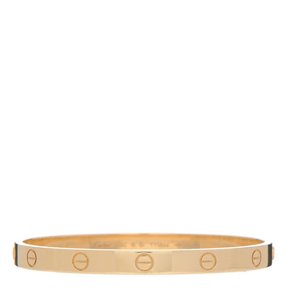 Cartier 18K Yellow Gold LOVE Bracelet 18 1 of 7