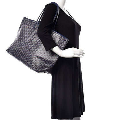 Goyard Goyardine Saint Louis GM Navy 2 of 11