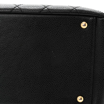Chanel Caviar Quilted Petit Timeless Shopping Tote PTT Black 11 of 12