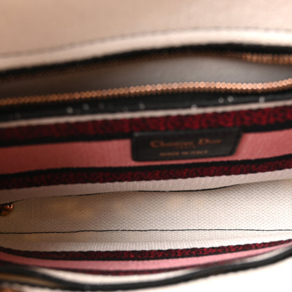 Christian Dior Canvas Florilegio Embroidered Medium Lady D-Lite White Multicolor 5 of 10