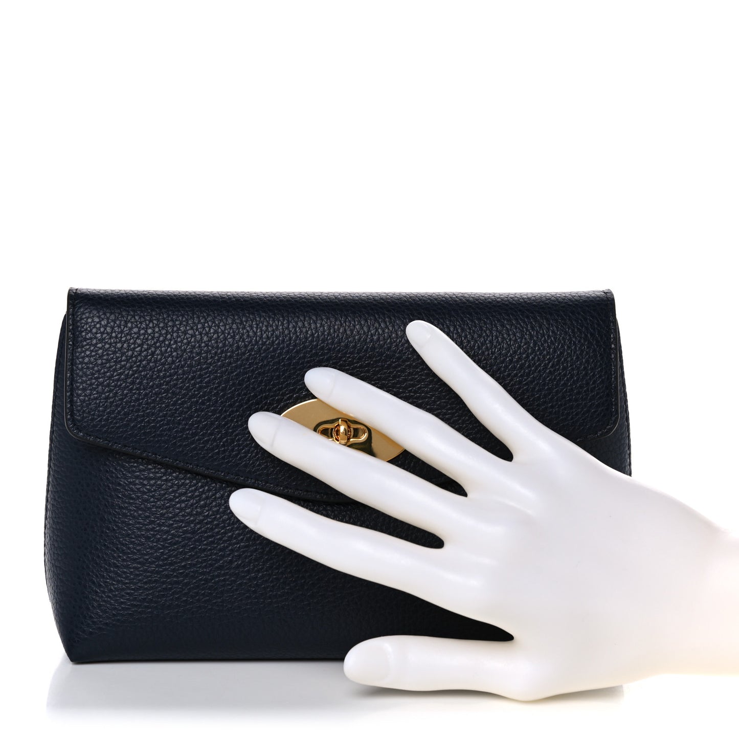 Small Classic Grain Darley Cosmetic Pouch Navy