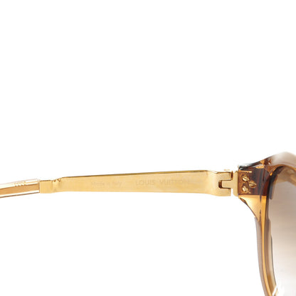 Louis Vuitton Petit Soupcon Cat Eye Sunglasses Z0487E Brown 4 of 6