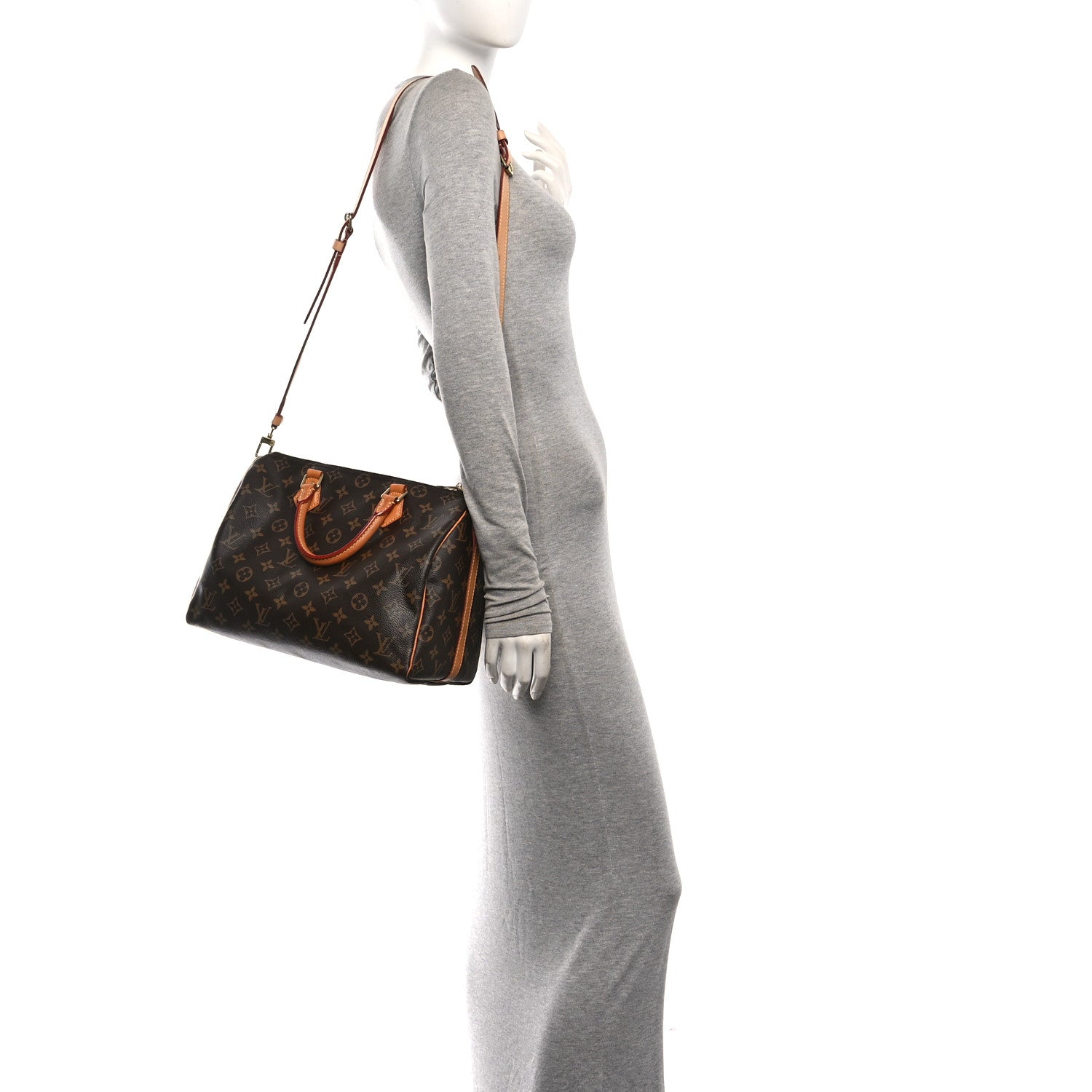 Louis Vuitton Monogram Speedy Bandouliere 30 2 of 9