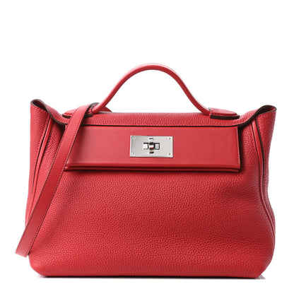 Hermes Togo Swift 24/24 29 Rouge Vif 1 of 10