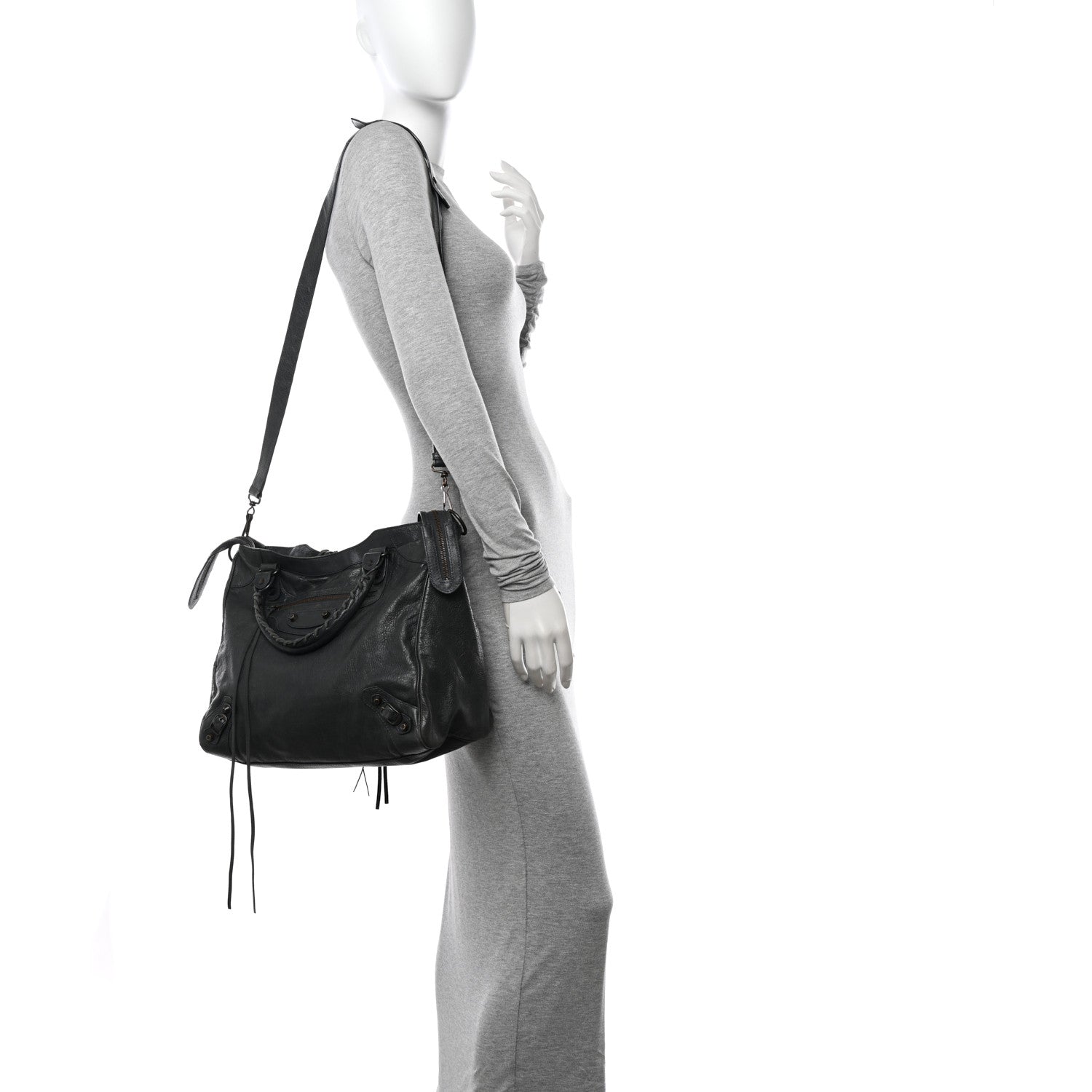 Balenciaga Agneau Classic Hardware Velo Dark Night 2 of 19