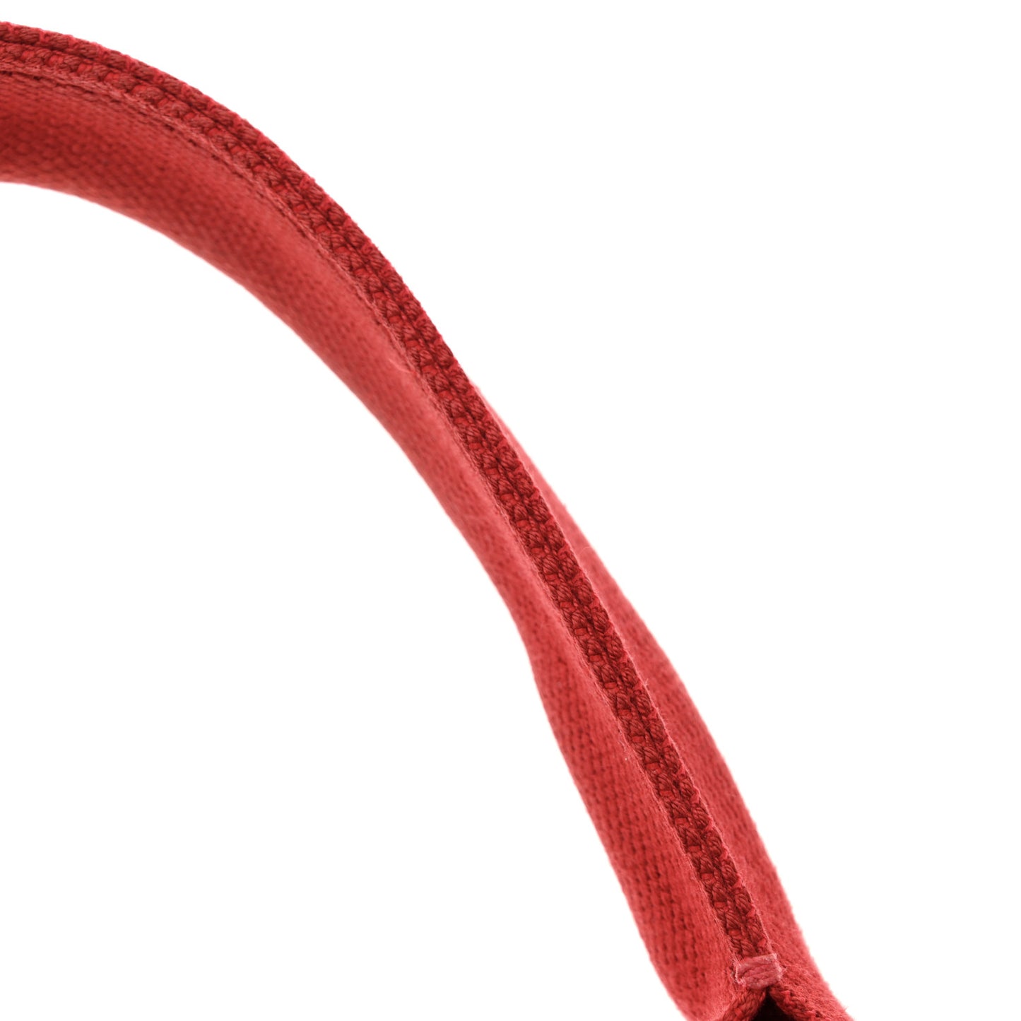 Canapa Small Logo Tote Rosso