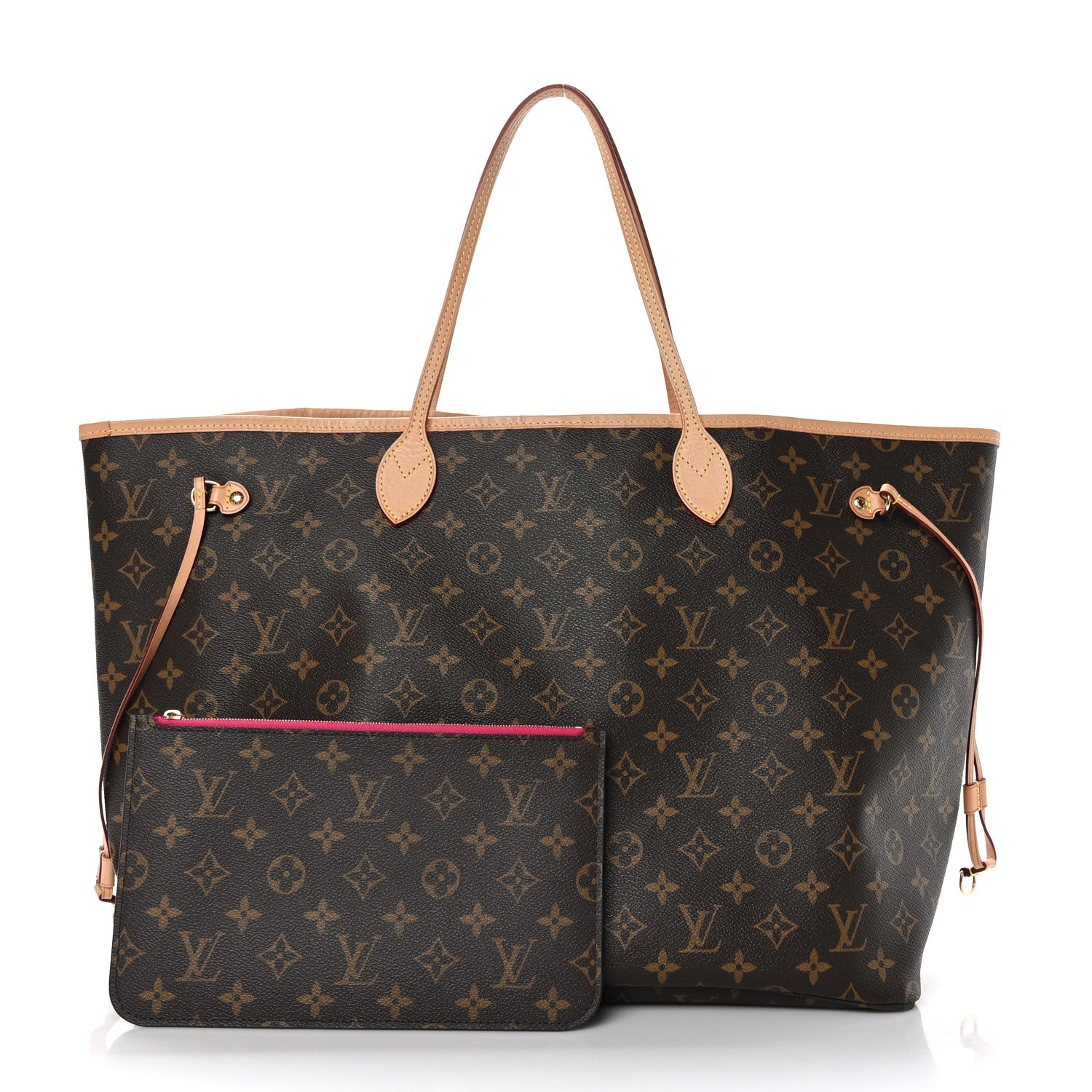 Louis Vuitton Monogram Neo Neverfull GM Fuchsia 3 of 9