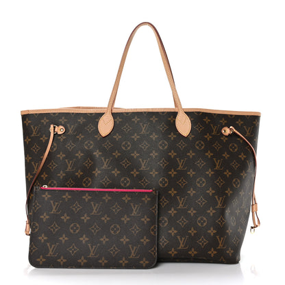 Louis Vuitton Monogram Neo Neverfull GM Fuchsia 3 of 9