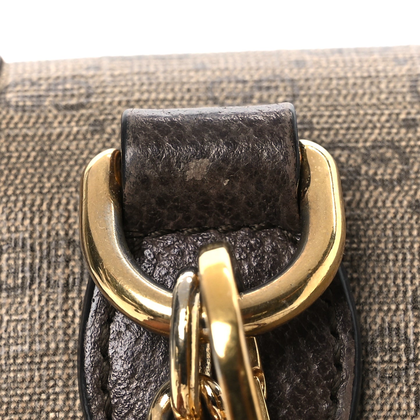 Mini Vintage GG Supreme Monogram Web Medium Rajah Slim Flap Shoulder Bag Beige New Acero