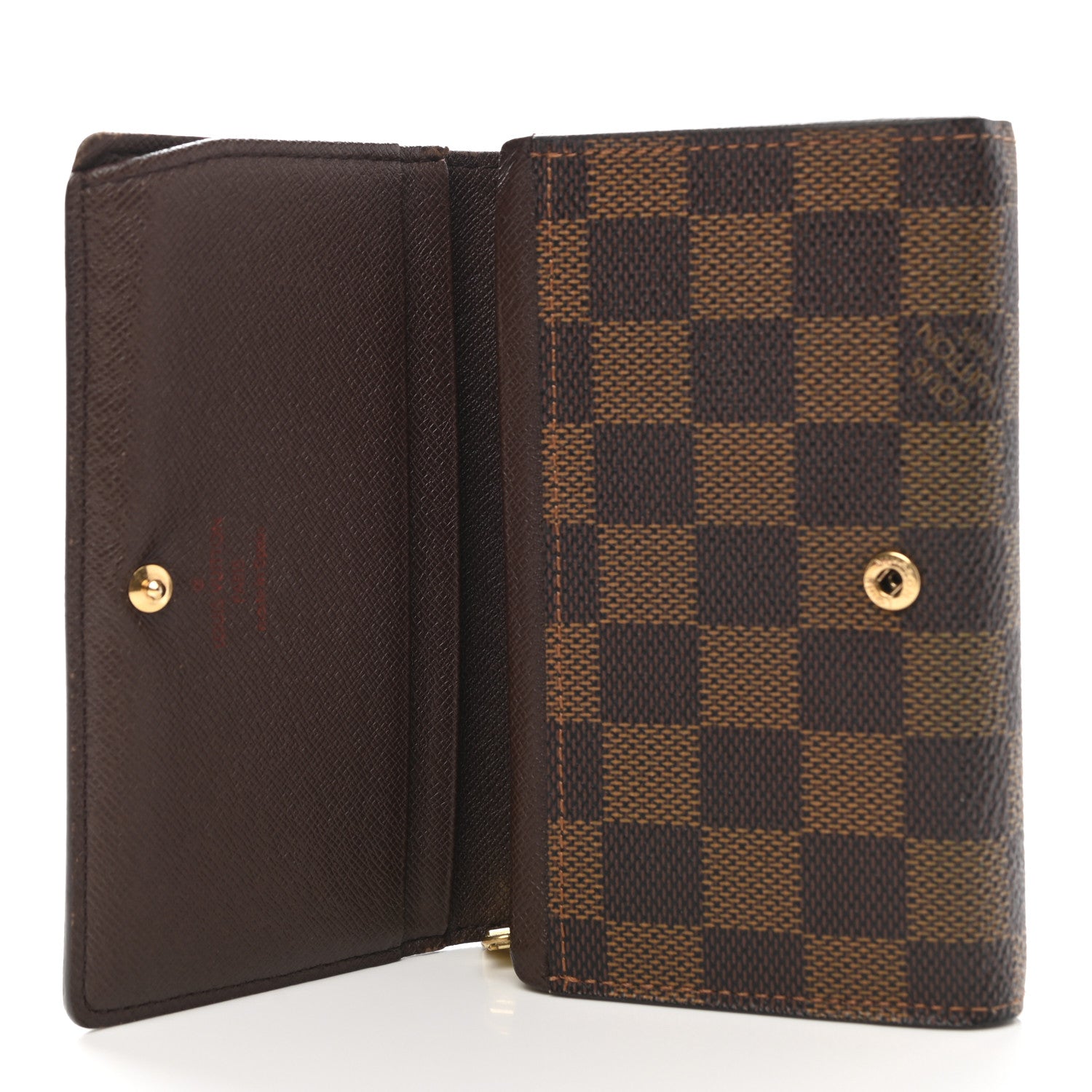 Louis Vuitton Damier Ebene Porte-Monnaie Billets Tresor Wallet 5 of 14