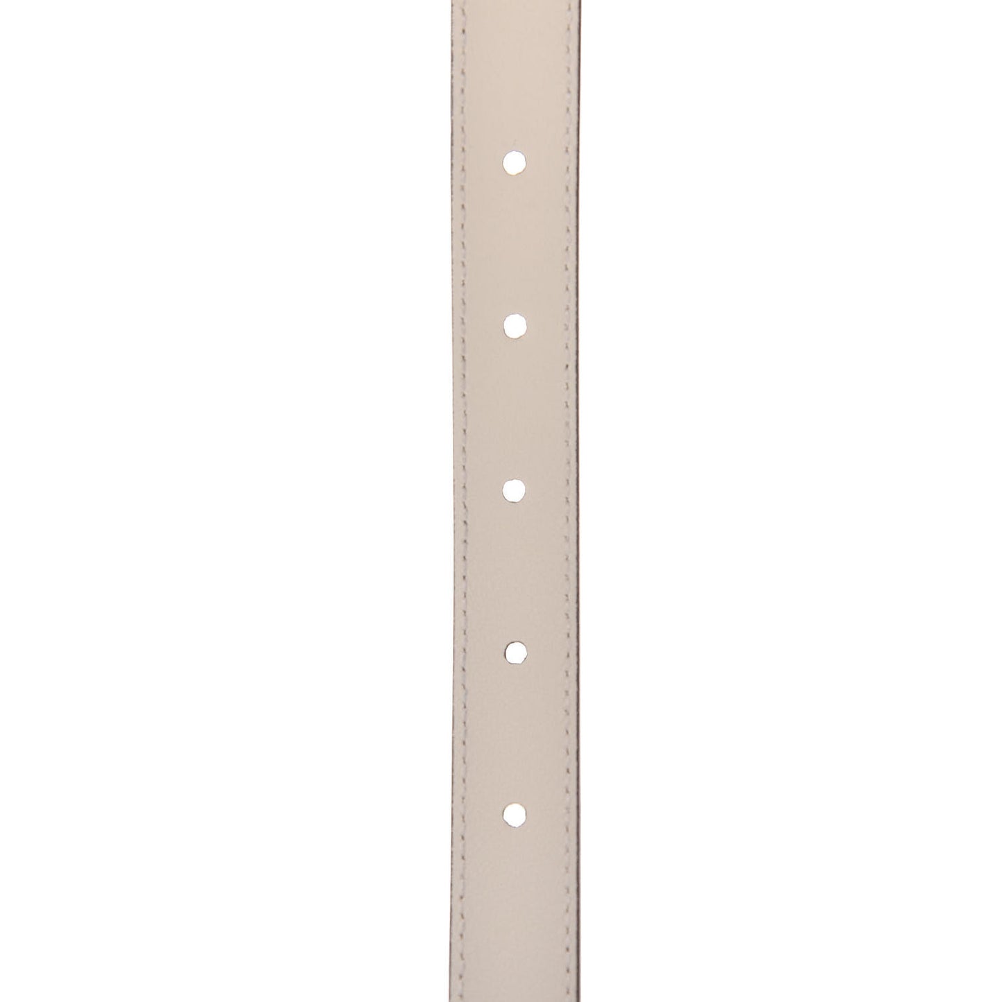 Calfskin Double G 20mm Belt 80 32 Mystic White