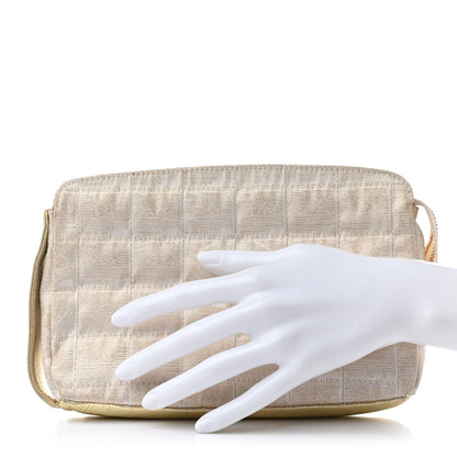 Chanel Nylon Travel Pouch Beige 2 of 8