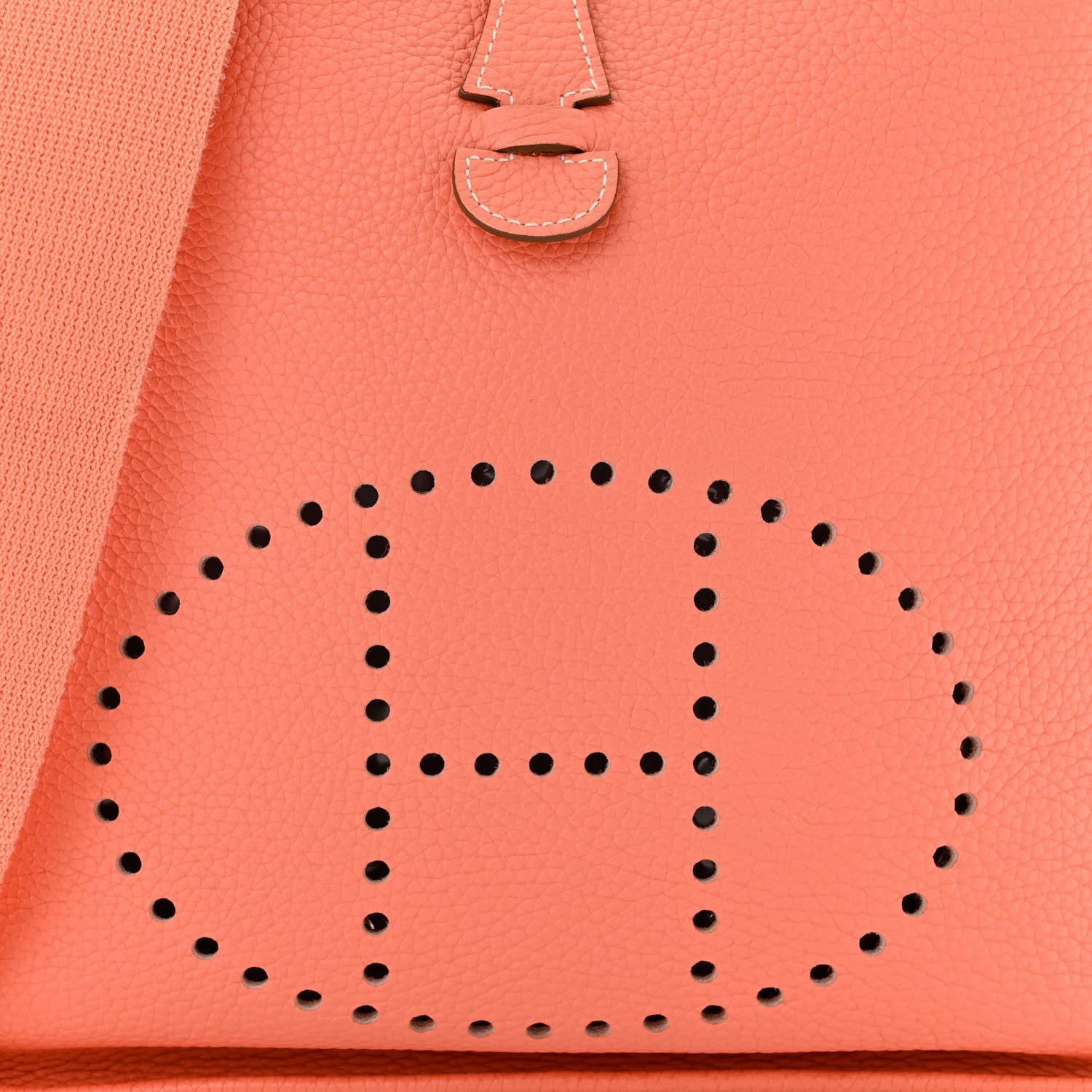 Hermes Taurillon Clemence Evelyne PM Crevette 8 of 11