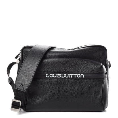 Louis Vuitton Taiga Outdoor Messenger PM Black 1 of 9