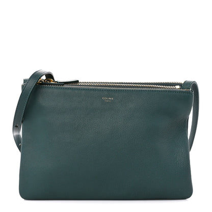 Celine Lambskin Small Trio Crossbody Bag Amazone 1 of 11