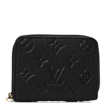 Louis Vuitton Empreinte Zippy Coin Purse Black 1 of 6