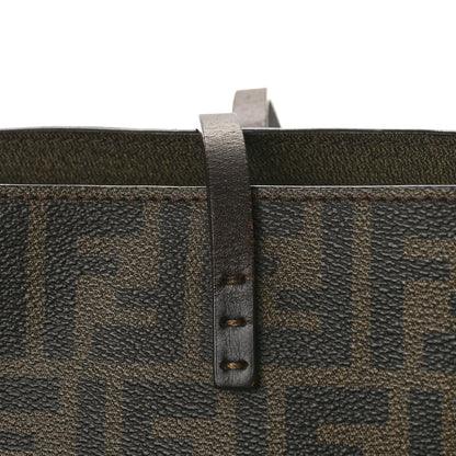 Fendi Zucca Spalmati Small Roll Tote Tobacco Moro 9 of 9