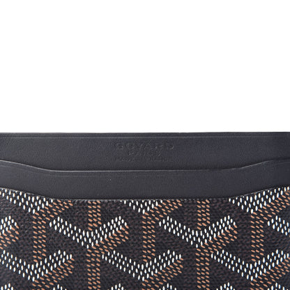 Goyard Goyardine Saint Sulpice Card Holder Black 6 of 6