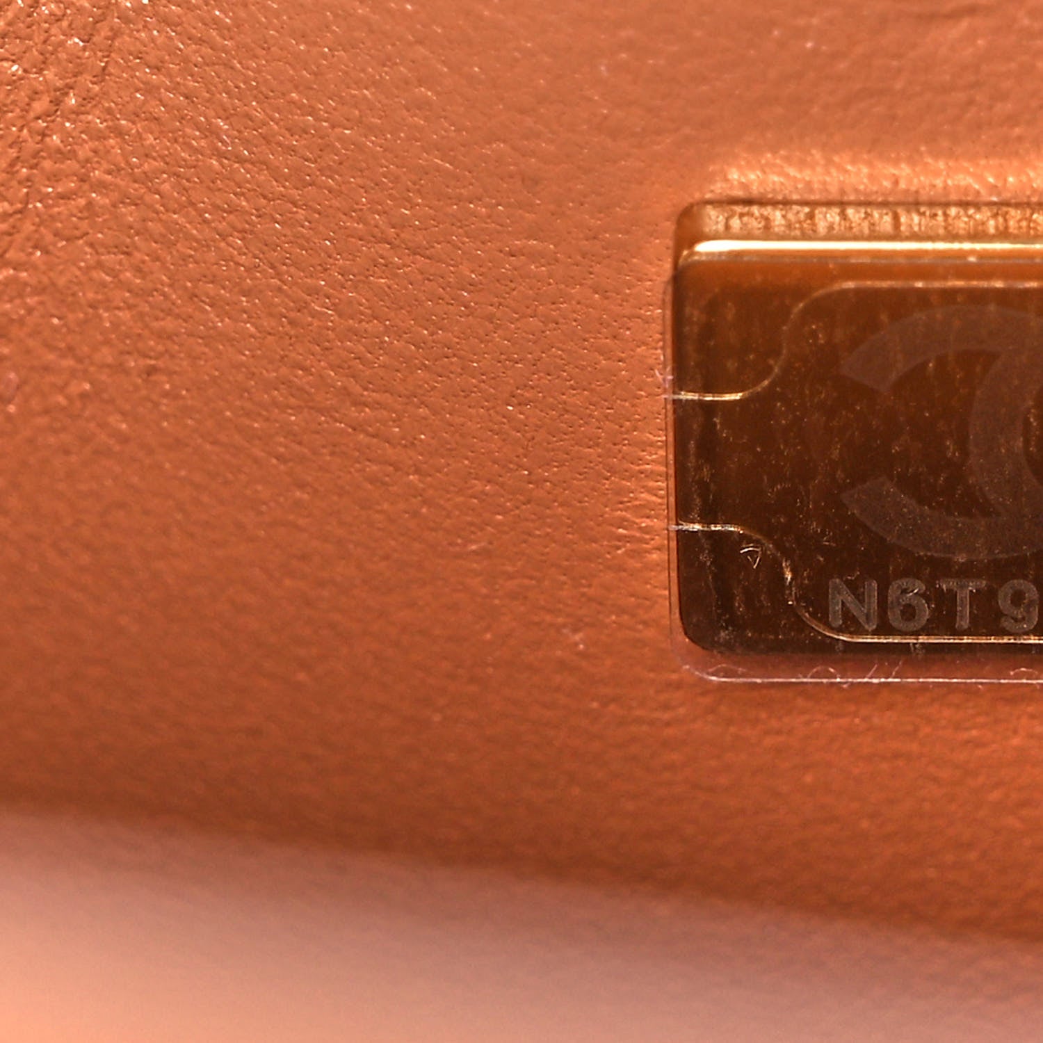 Chanel Lambskin Quilted Small Double Flap Brown 7 of 12