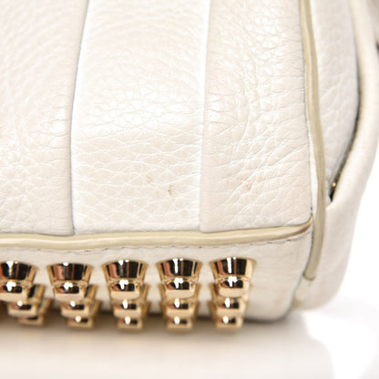 Alexander Wang Pebbled Lambskin Mini Rockie White Gold Hardware 15 of 16