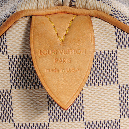 Louis Vuitton Damier Azur Speedy 25 7 of 7