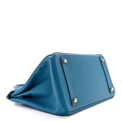Hermes Epsom BIRKIN 30 Bleu Izmir 4 of 10