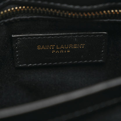 Saint Laurent Tweed Toy Loulou Shoulder Bag Black 7 of 11