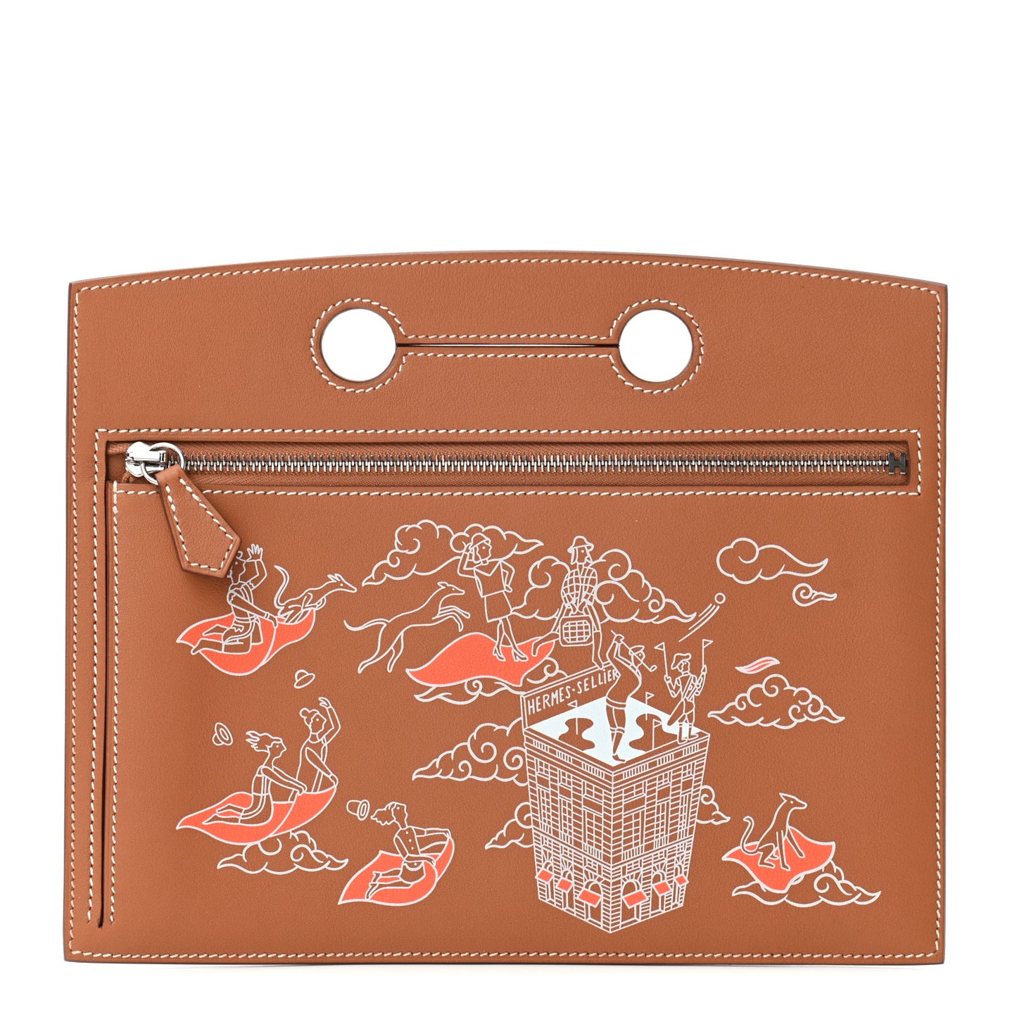 Swift L'Epopee d'Hermes Backpocket Pouch 30 Gold