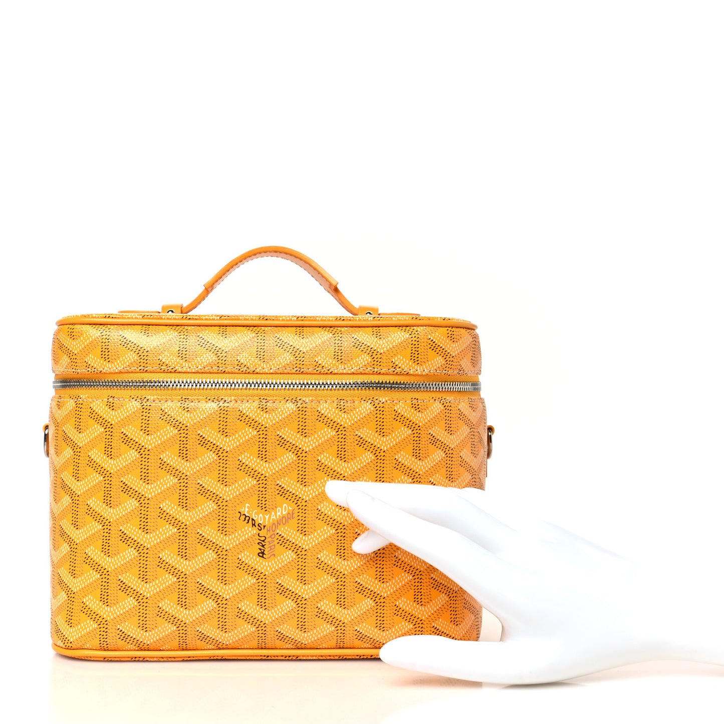 Goyardine Muse Vanity Case Yellow