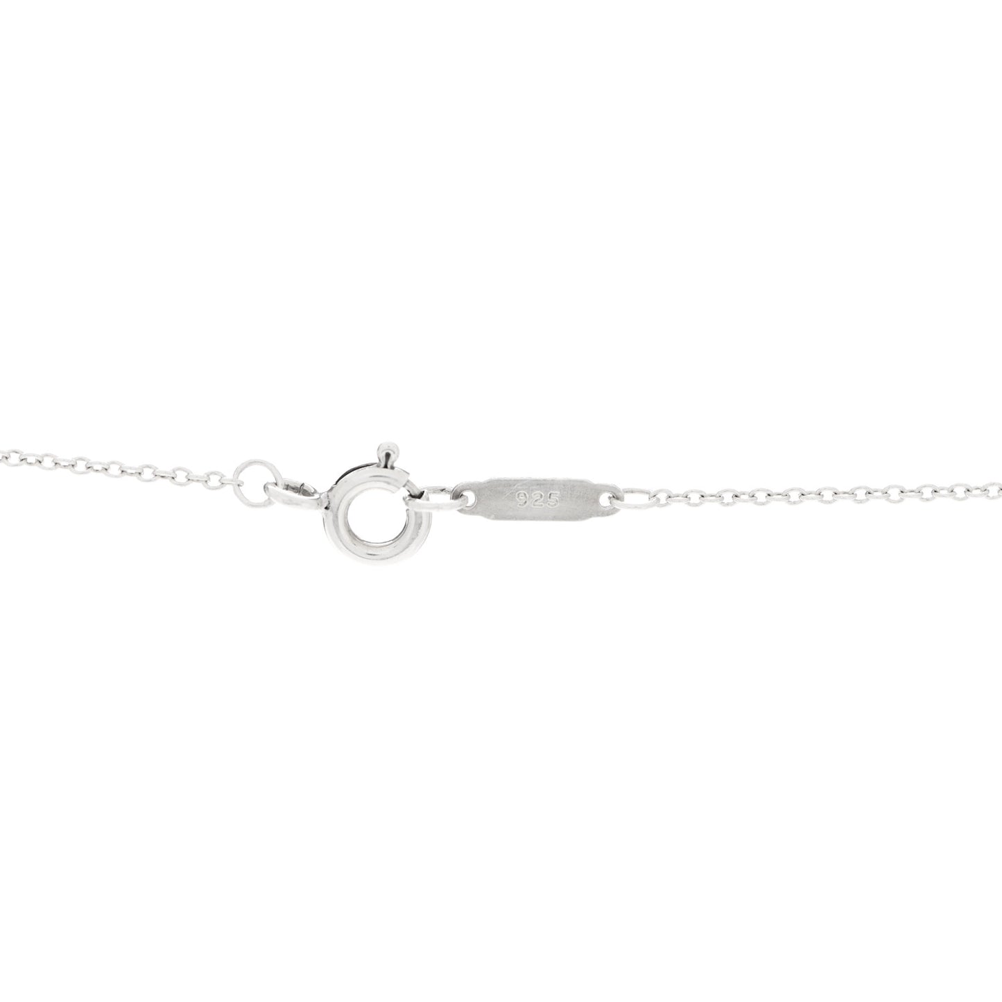 Sterling Silver Puffy Heart Pendant Necklace