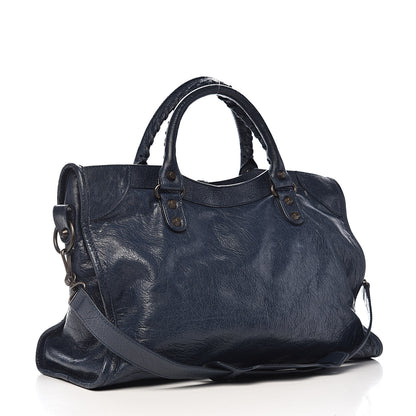 Balenciaga Agneau Classic Hardware City Bleu Obscur 3 of 10